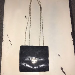 Accessorize mini black bag